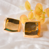 Sculpted Square Luxe Studs