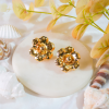 Golden Bloom Studs