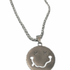 Grunge Smiley Pendant Chain