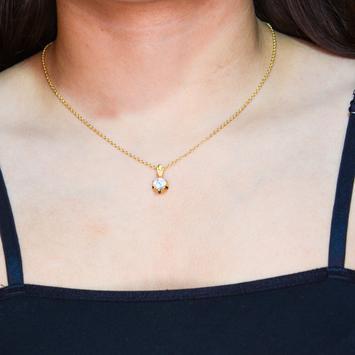 Crystal Bloom Pendant - Image 3