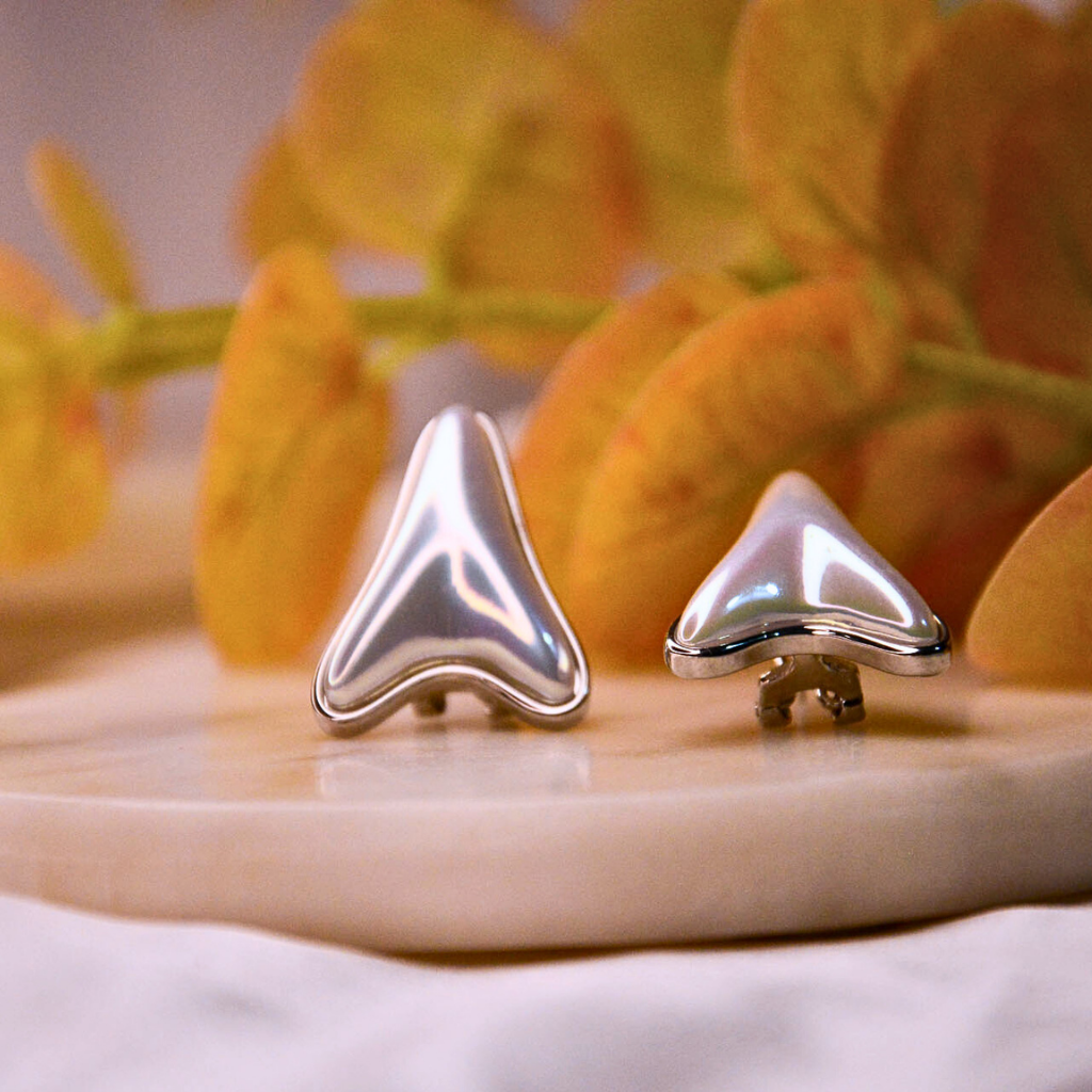 Prism Pearl Studs - Image 3