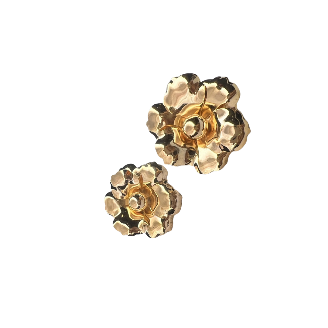 Golden Bloom Studs - Image 5