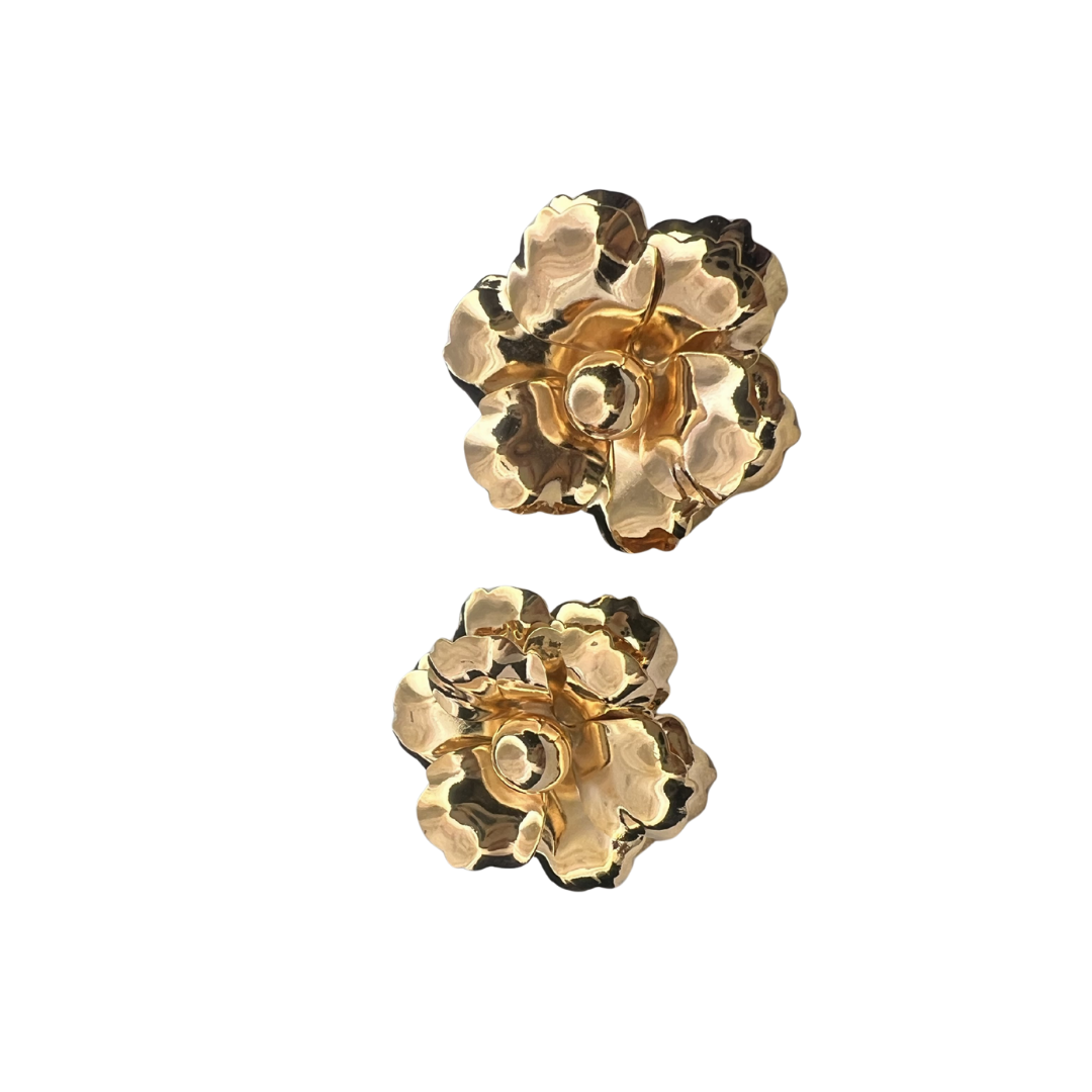 Golden Bloom Studs