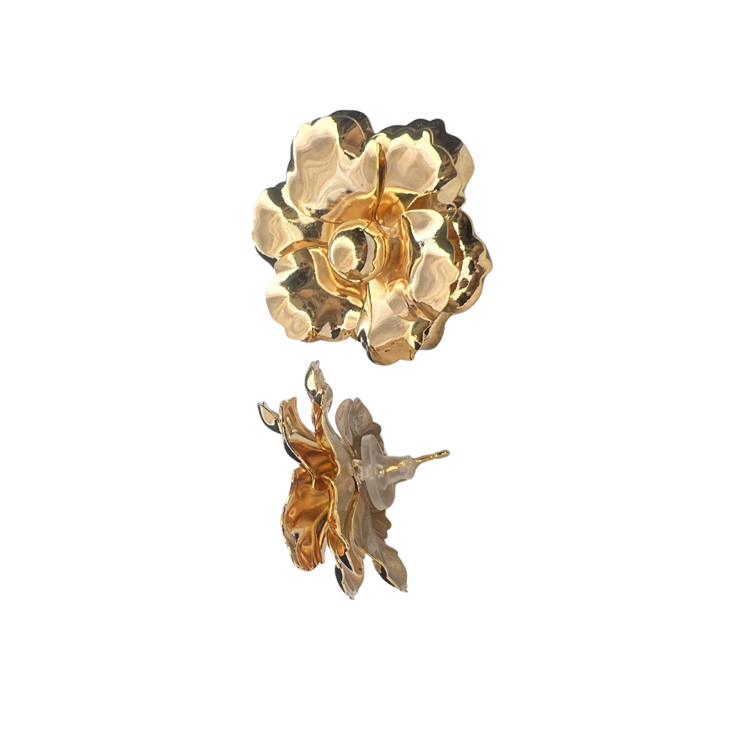 Golden Bloom Studs - Image 4