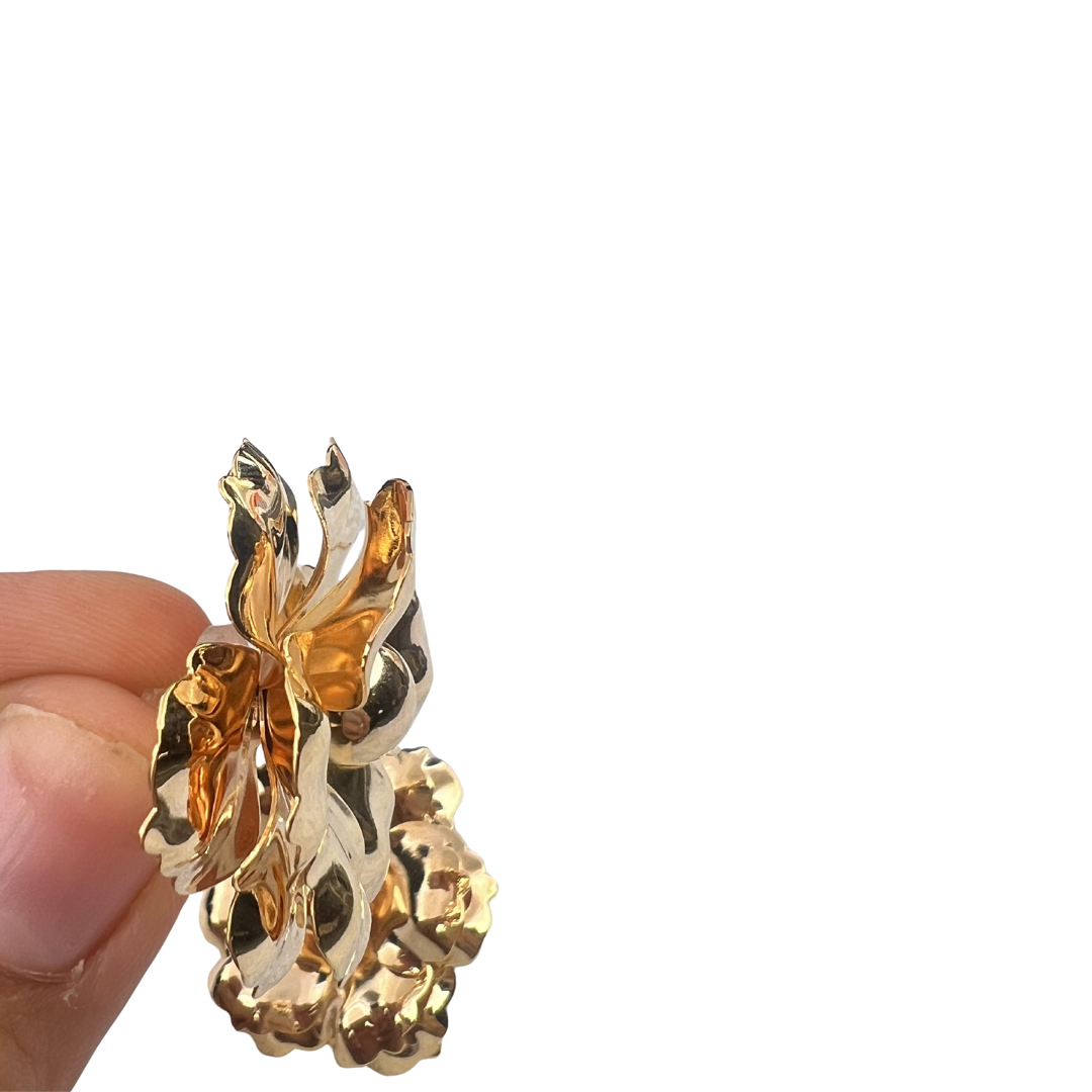 Golden Bloom Studs - Image 2