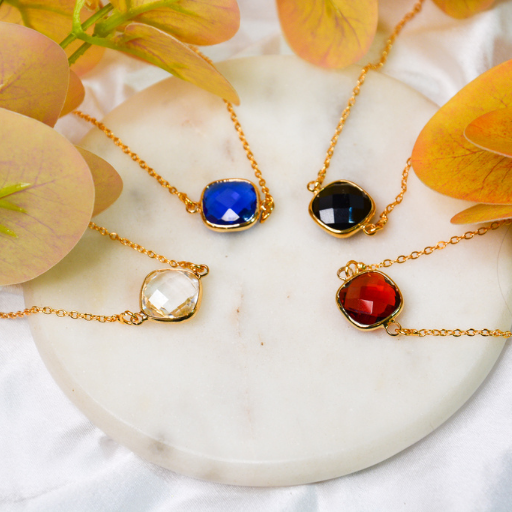 Prism Gem Pendant Chains