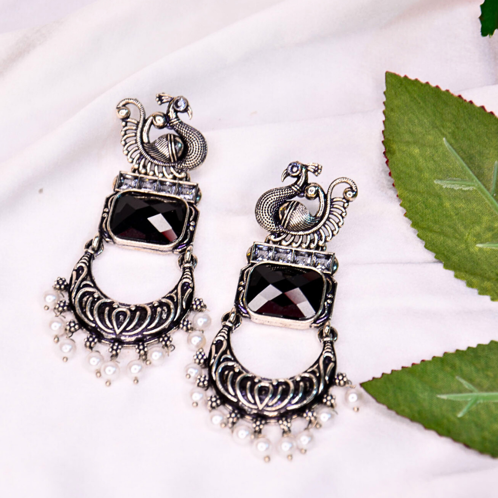 Regal Mayura Earrings