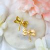 Auric Dragonfly Studs