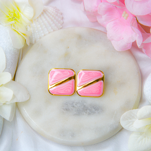 Pastel CandyBlock Studs - Image 2