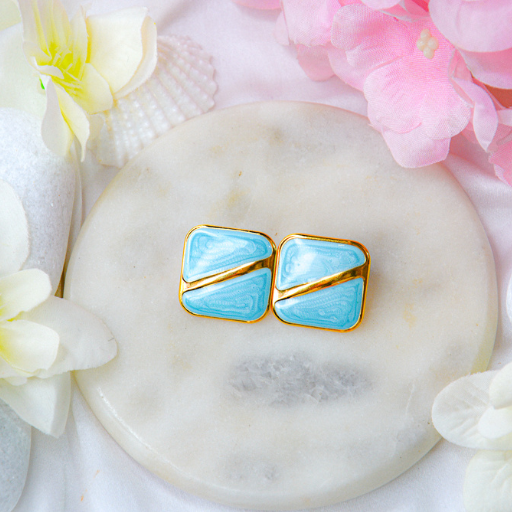 Pastel CandyBlock Studs - Image 4