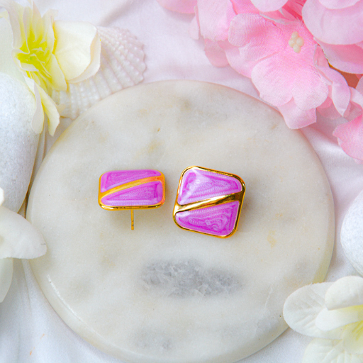 Pastel CandyBlock Studs - Image 5