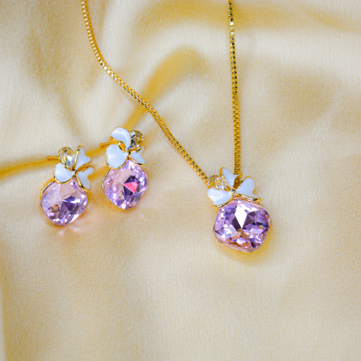 Rosé Bloom Crystal Set - Image 2