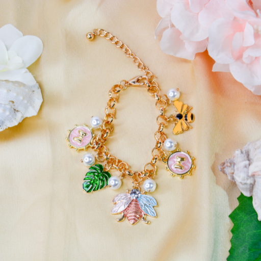 HoneyGarden Pearl Charmbracelet